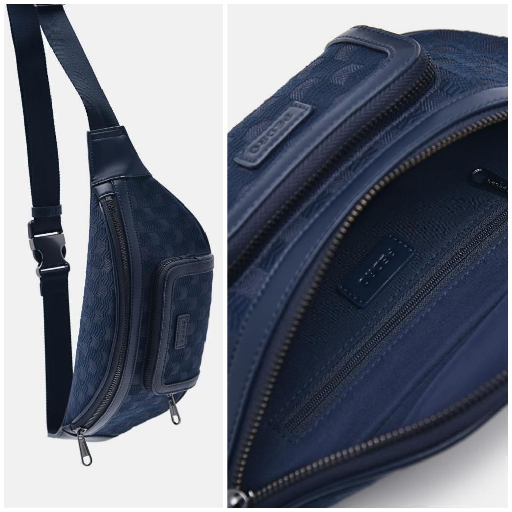 (Good) Tas Pedro Fred Sling Pouch Original Man Waist Sling Belt Bag Tas Pinggang Pria Cowok Laki Lak