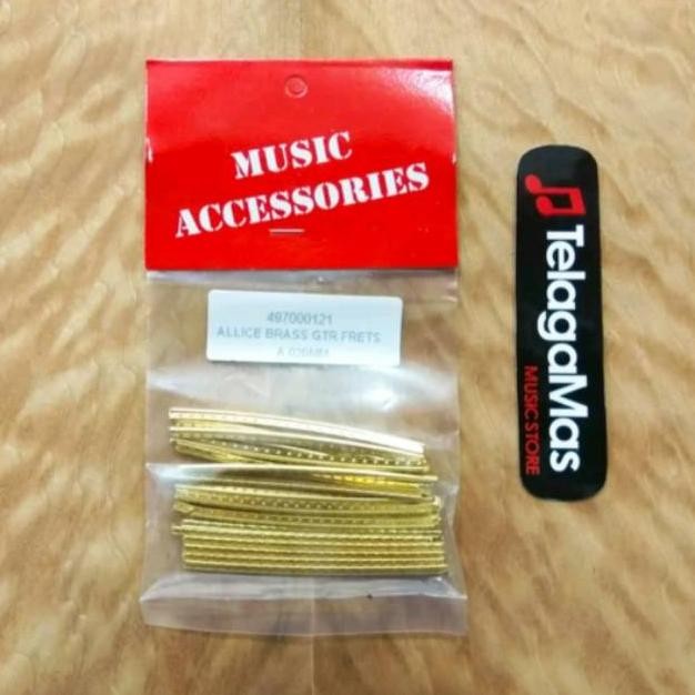 Fret gitar akustik kuningan