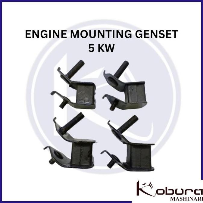 Karet Mounting genset 5 kw