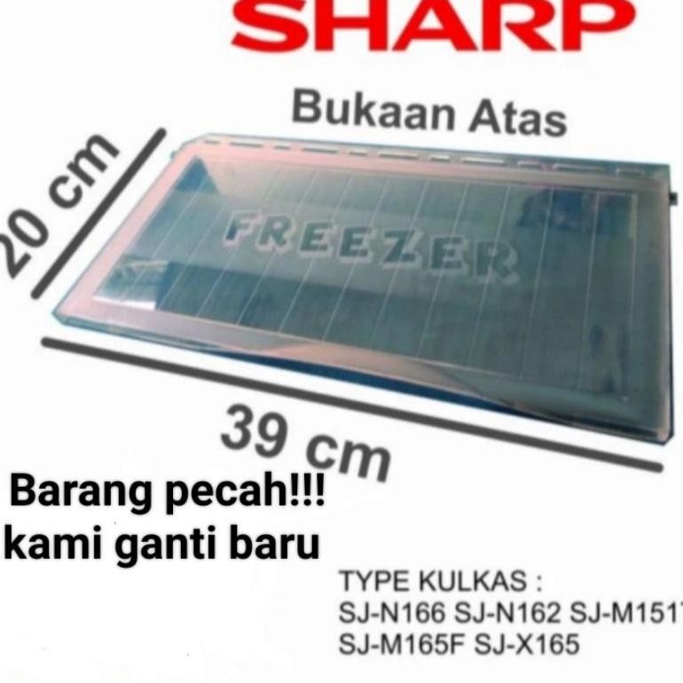Tutup freezer Sharp Sj-16 series original