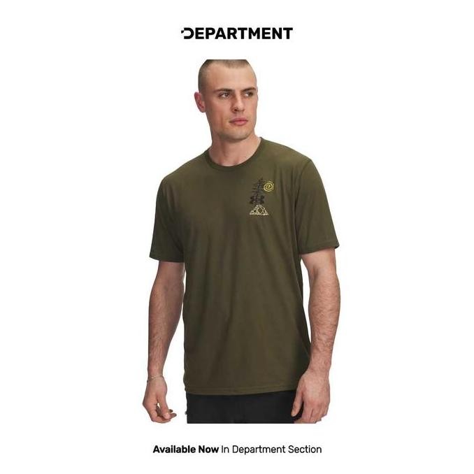 Kaos Pria Under Armour Treescape 6010707308 Original Original