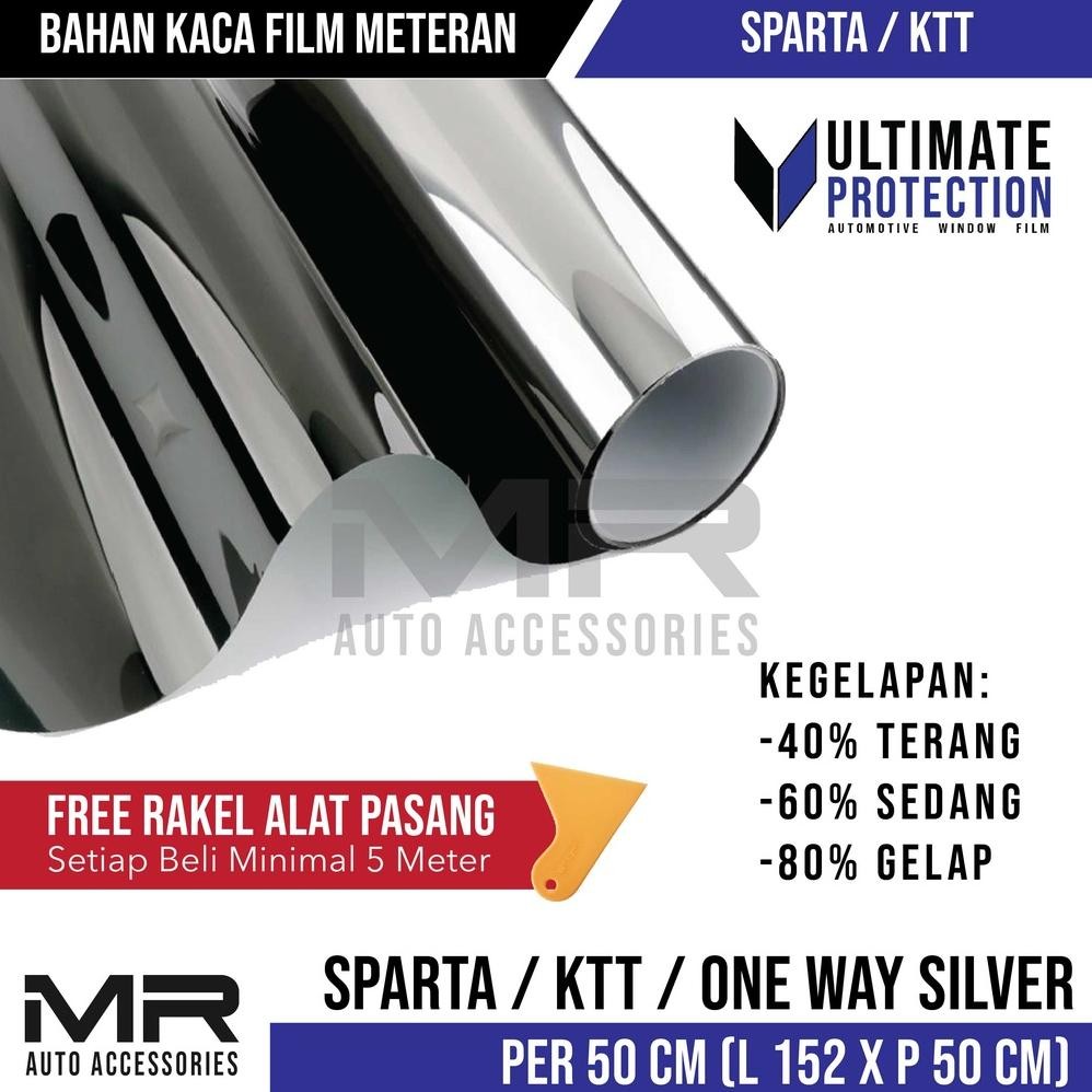 ACH - Kaca Film Mobil Sparta Stiker Kaca Film Jendela Rumah One Way Cermin  Meteran
