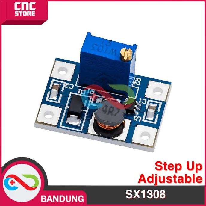 Sx1308 Step Up Converter Boost Module Adjustable Baru