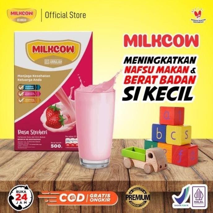 

(Good) SUSU penggemuk badan anak enak rasanya anak suka Milkcow An najah
