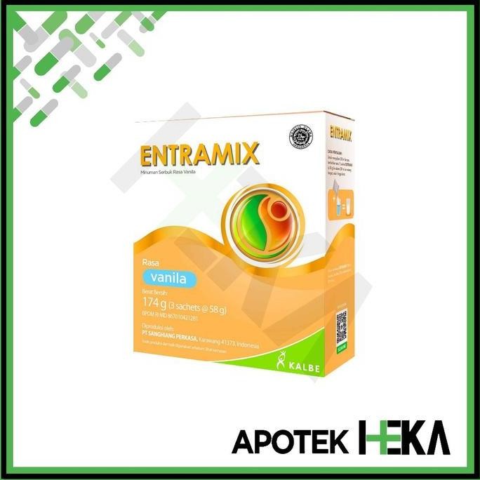 

(Good) Entramix Vanila/Coklat 174 gram - Nutrisi Lengkap Dewasa