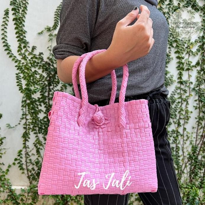 ready stock Tas Jali / Tas Anyaman Plastik / Tas Bingkisan / Tas Jali TALI PENDEK
