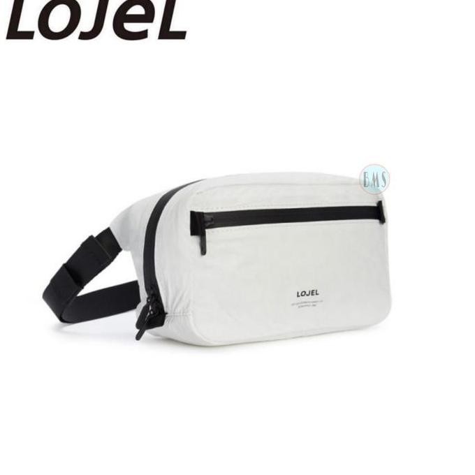 ready stock Tas weist bag Lojel Slash Shoulder Pack - Matte White