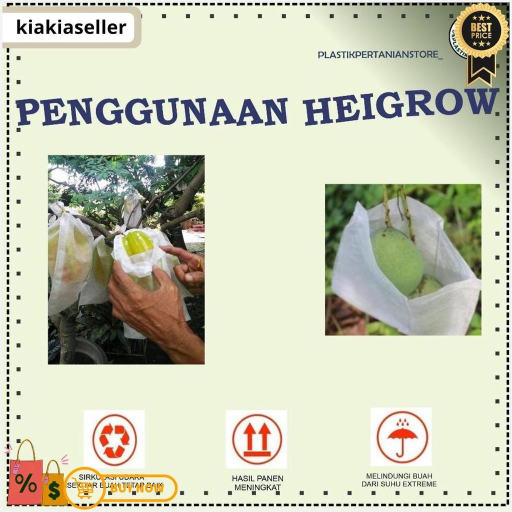Heigrow Fruit Cover Ukuran M Cod