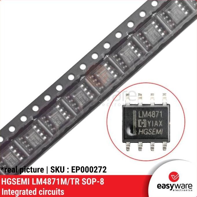 IC LM4871 SMD LM4871M SOP-8 3W IC AUDIO AMPLIFIER