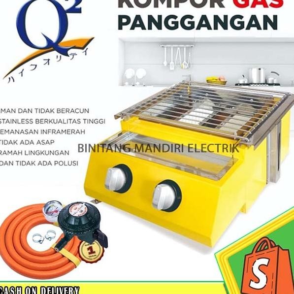NEWKompor Panggangan Kompor Sosis BBQ Q2 8102/kompor panggangan sosis/kompor panggangan bakso bakar