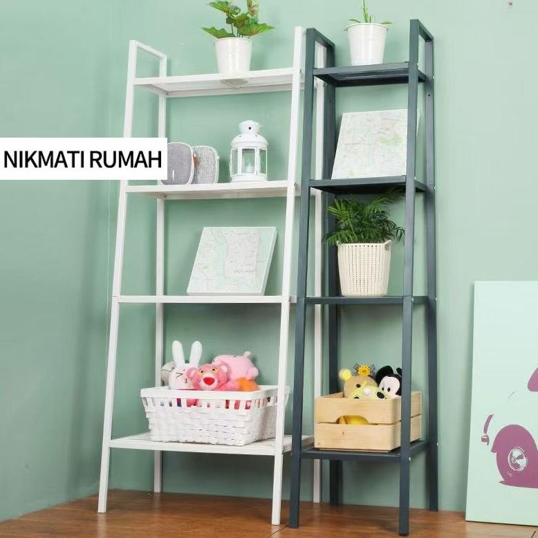 Rak Buku Susun Rak Minimalis Aesthetic Rak Buku Besi Rak Buku Portable Rak Minimalis