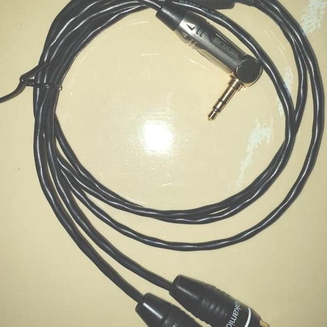 DB158 }} kabel jek stereo L 3.5mm ke jek RCA stereo R L