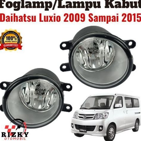 foglamp daihatsu luxio/lampu kabut daihatsu luxio / lampu bemper daihatsu luxio 2009 sampi 2015