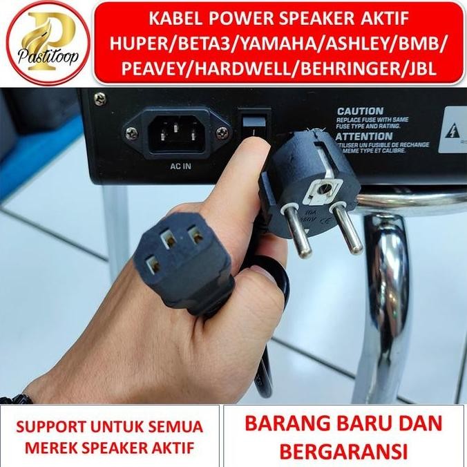 DV152 - Kabel power speaker aktif huper