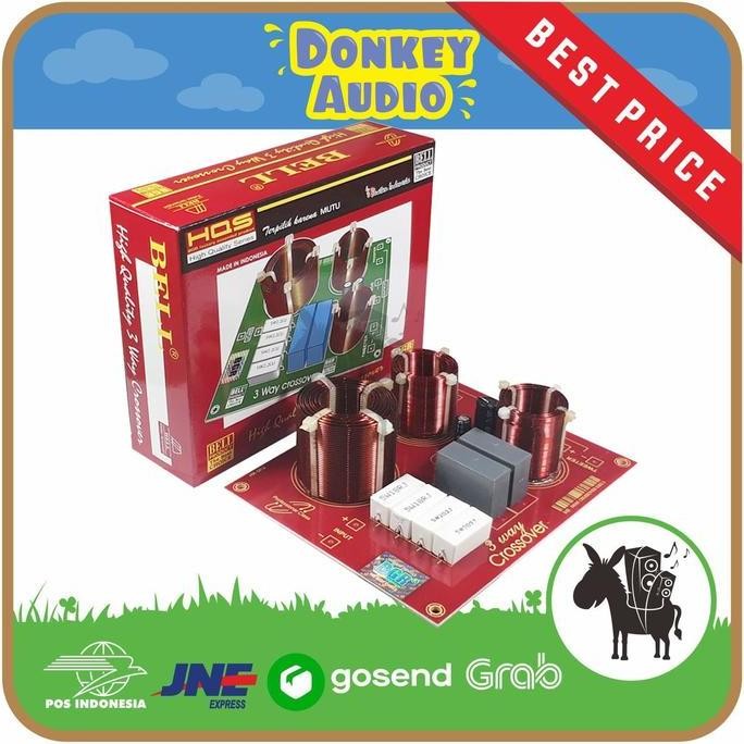 DV16 }} KIT CROSSOVER 3WAY KIT CROSSOVER 3 WAY BELL BGR CROSSOVER PASIF 3 WAY