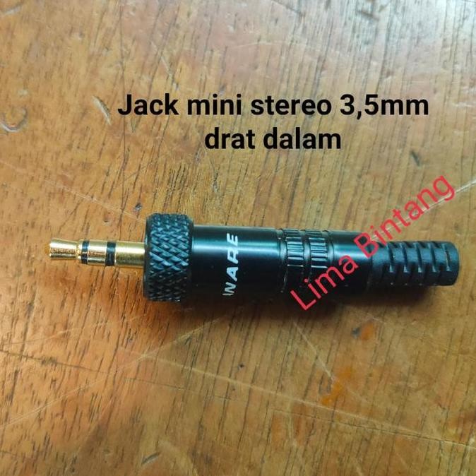 DF100 - Jack mini stereo 3,5mm drat dalam