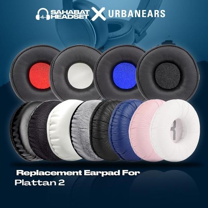 DA65 }} Earpad Ear Cushion Earcup Urbanears Plattan 2 Plattan2 Foam Bantalan