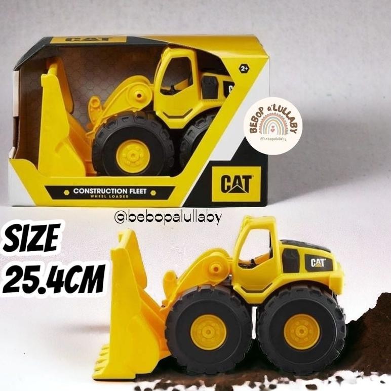 CATERPILLAR CONSTRUCTION FLEET SAND SET DUMP TRUCK WHEEL LOADER AND DUMPTRUCK MAINAN MOBIL BERAT TRU