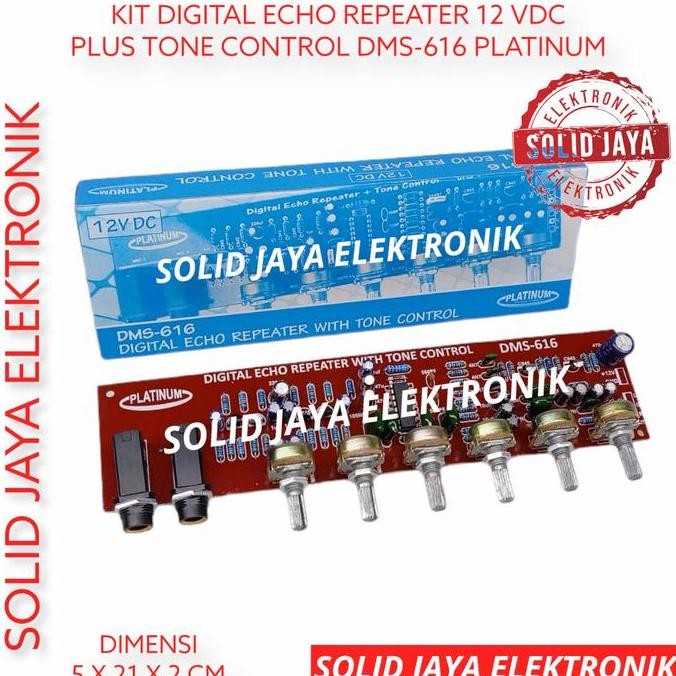 DV158 - KIT DIGITAL ECHO REPEATER PLUS TONE CONTROL DMS616 DMS 616 PLATINUM