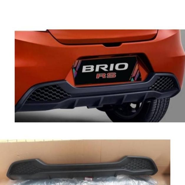 Paket Upgrade Spoiler Model RS + Diffuser All New Brio 2023 Aksesoris Car