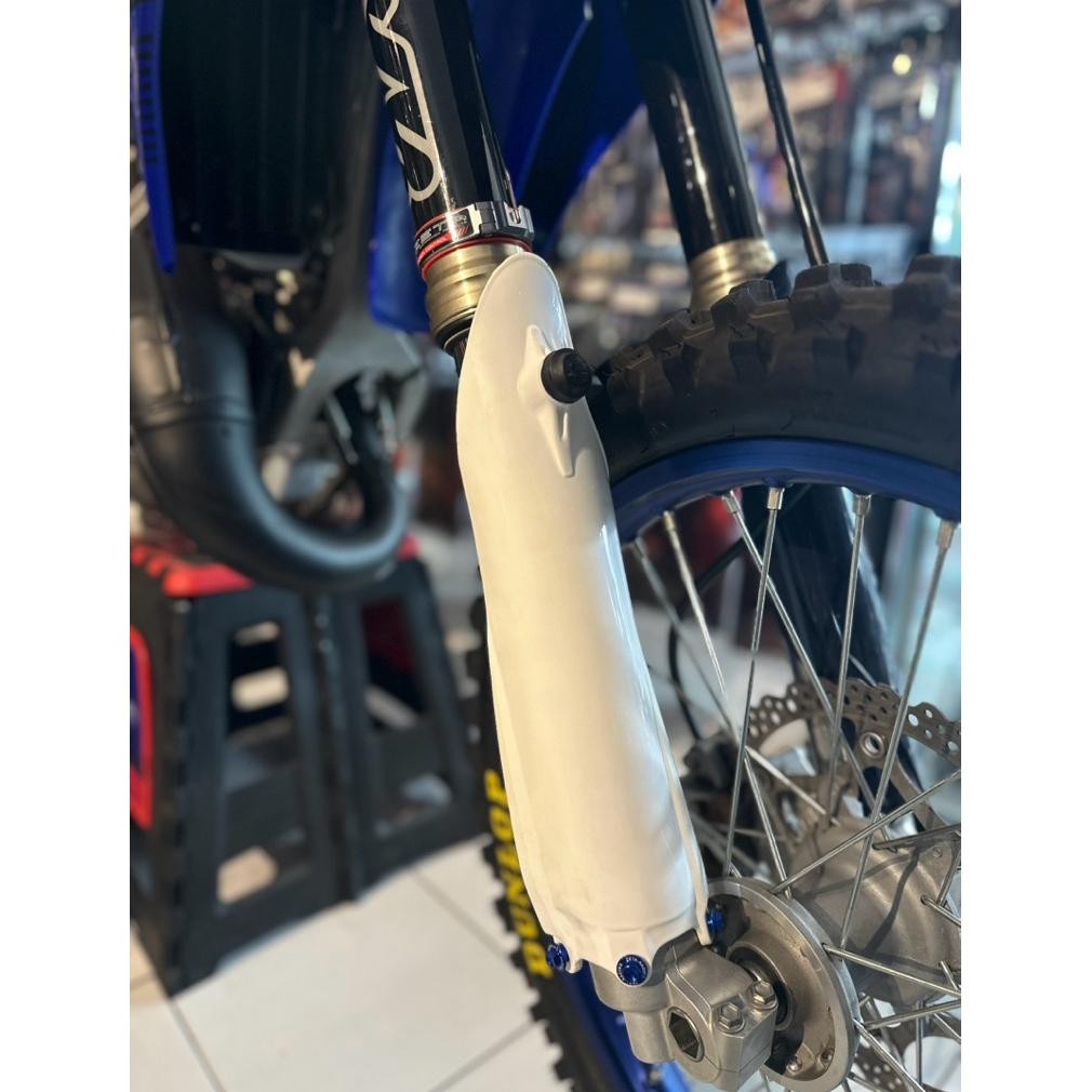 ZETA LAUNCH CONTROL PLUS COVER USD WHITE YZ CR KTM HUSQ GASGAS