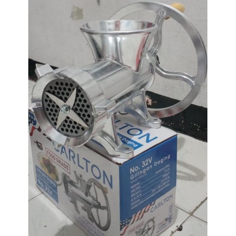 mesin gilingan pelet manual no 32 anti karat / mesin giling pelet no 32 manual anti karat / gilingan