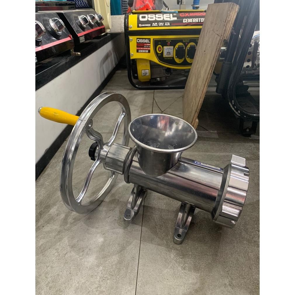 Mesin Giling Daging Manual NO 32 Giling Bumbu manual 32 + Pully