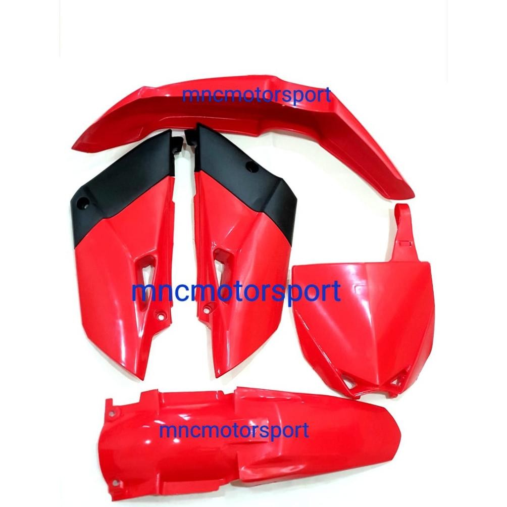 BODY SET TRAIL BEBEK YZ 85 NEW MERAH