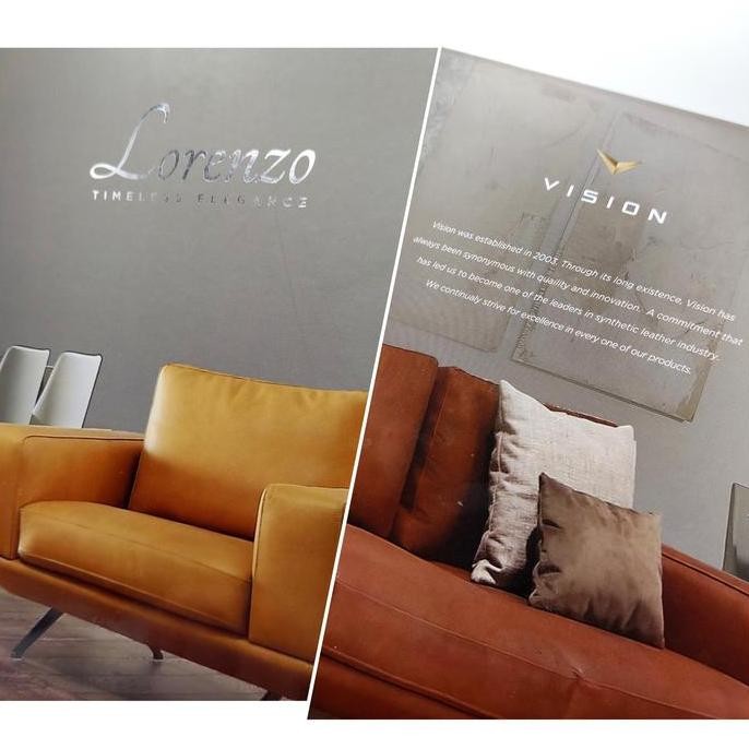 DF310>> Kulit Oskar Sofa Jok Motor Mobil Sintetis Tebal Lentur VISION Lorenzo