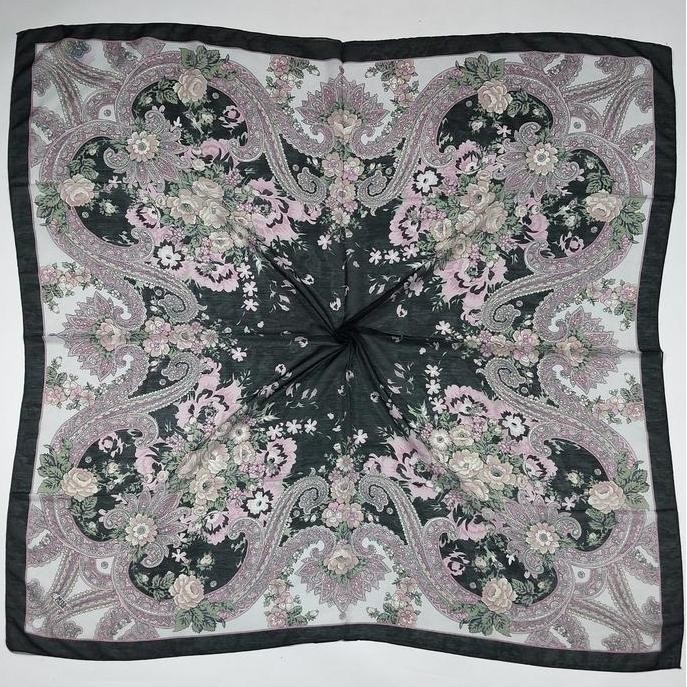 (Good) LAYRA Series Miss Color Voile Scarf Ultrafine Polyspun - Hijab Size