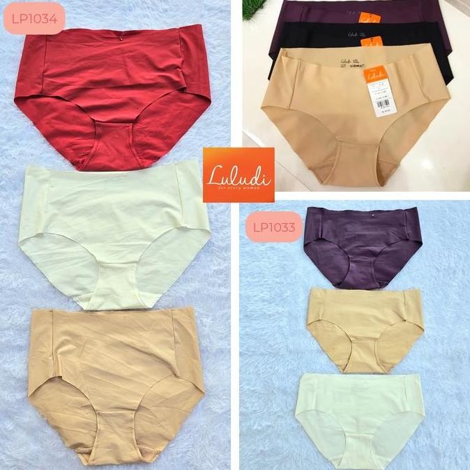 PANTY SEAMLESS LULUDI by WACOAL TANPA JAHITAN CELANA DALAM WANITA CD LP 1033 LP 1034 K185/153