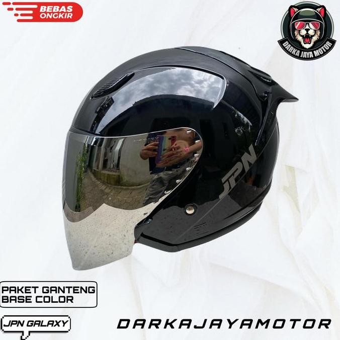 Helm Motor Half Face Standar Jpn Original Sni Dewasa / Helm Sni