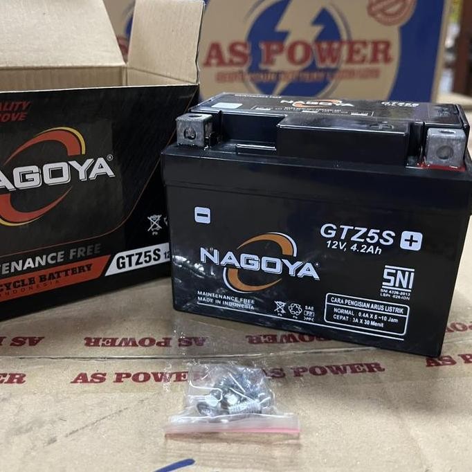 TERMURAH - Accu Aki Nagoya Motor GTZ5S Kering MF