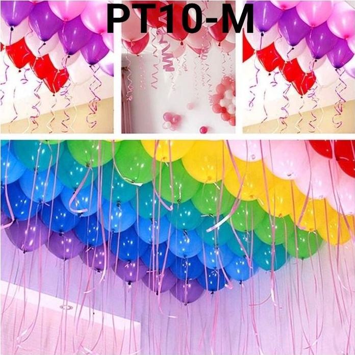 

Pt10-M Pita Balon Ribbon Bunga Dekorasi 5 Mm 10 Meter Metalik Glossy ( Bisa Cod )