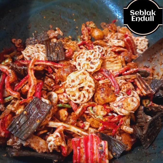

New KRUPUK SEBLAK CAMPUR/MiX JENGKOL/PEDO/BETON/BASRENG/KRIPIKKACA BUMBU CIKRUH PEDAS DAUN JERUK 500grm keripik & camilan isi tempe cemil an enak mura h tidak menyebabkan alergi Cemilan Food Snacks Kerupuk Kering