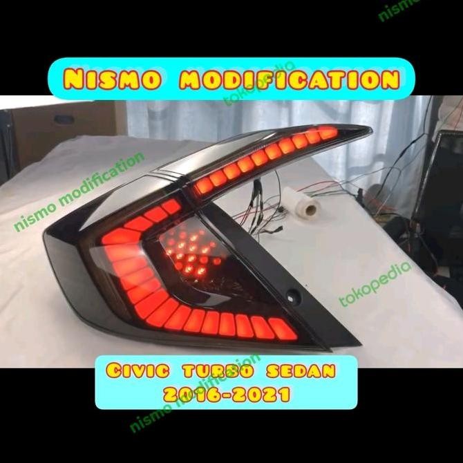 BEBAS ONGKIR - stoplamp civic turbo sedan led running