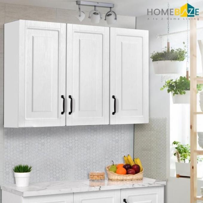 (Best) KITCHEN SET MINIMALIS ATAS BAWAH PUTIH,