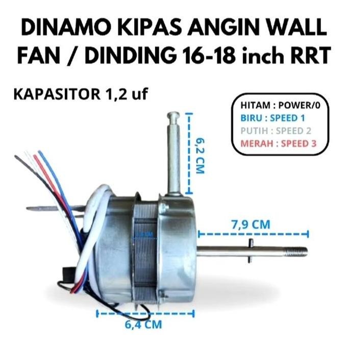 @=@=@=@=] dinamo kipas angin wall fan sekai arashi krisbow dll.