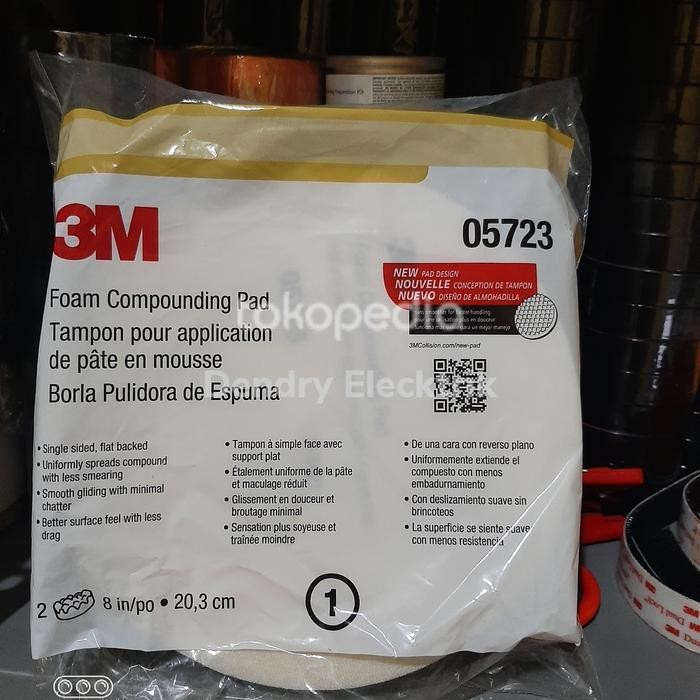 Busa 3M poles mobil 05723 foam putih