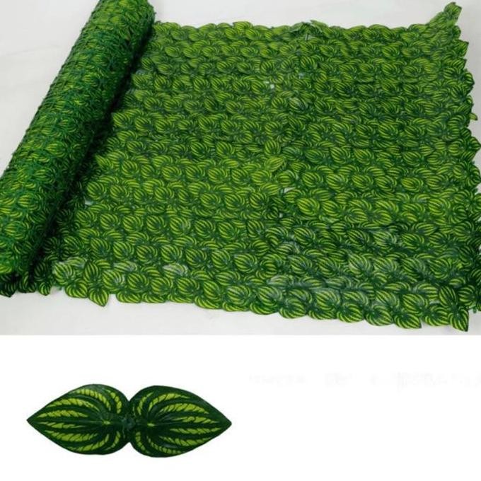 UNICLO / COD / daun rambat sintetis 1x3 Meter /daun hias /daun sintetis /daun artificial ALU