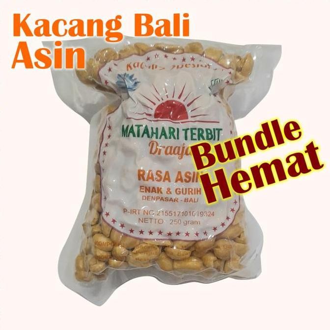 (Good) Kacang Bali Matahari Terbit rasa asin 250 gram