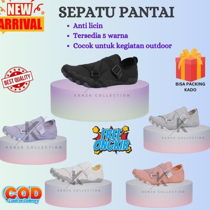 Sepatu Pantai Sepatu Poundfit Sepatu Renang Wanita