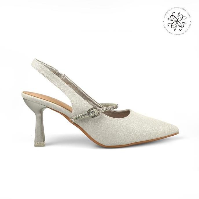 Genny Olive - Heels Wanita Untuk Pesta Pernikahan Dan Seserahan 0244027 Tinggi 7,5 CM Shoes High DS