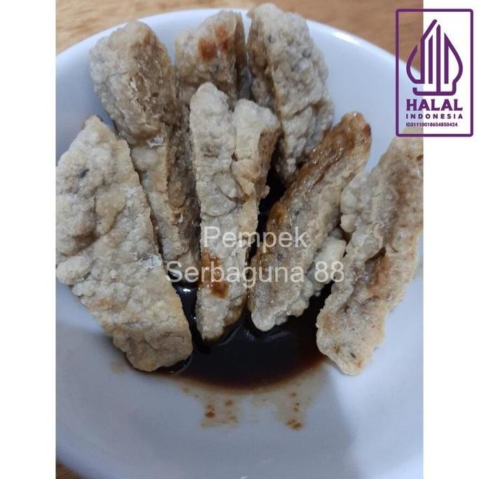 

New Pempek Kulit Crispy Ikan Tenggiri Palembang isi 15 pcs