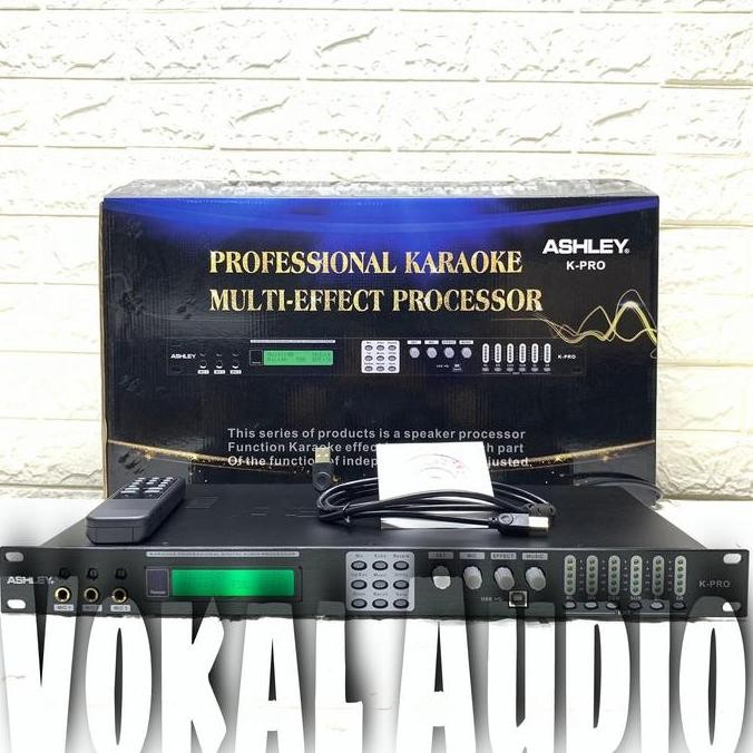 Ashley Management K Pro Processor Digital Karaoke Original Ashley Kpro