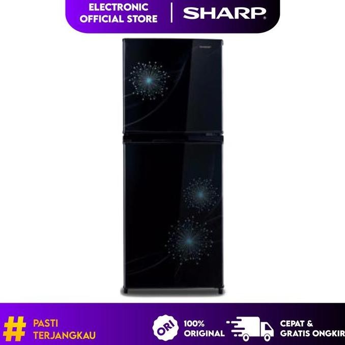Kulkas Sharp Sj-317-Mg Sj 317Mg Lemari Es 2 Pintu No Frost Sj 317