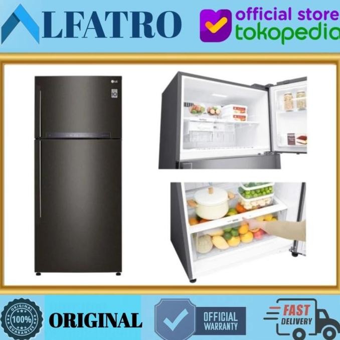 Promo Lg Kulkas 2 Pintu Gnh452Hxhn - Gn-H452Hxhn