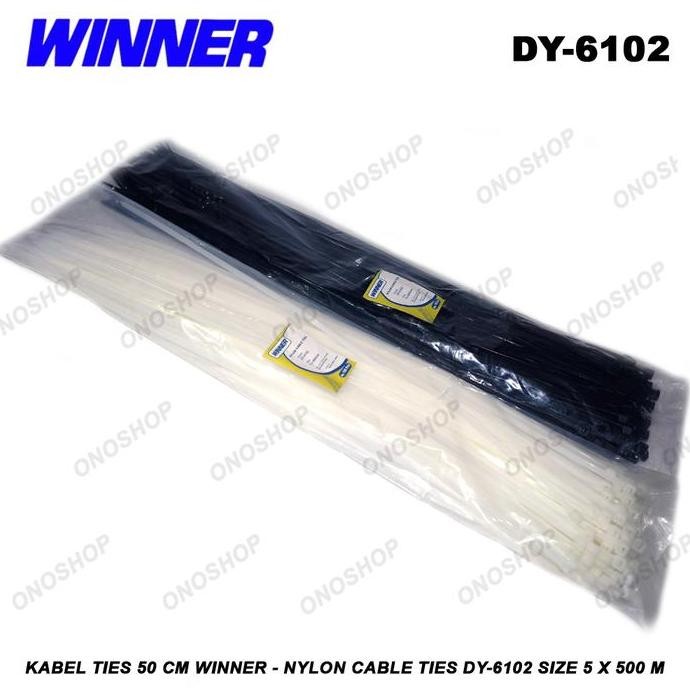 

Kabel Ties 50 Cm Winner - Nylon Cable Ties Dy-6102 Size 5 X 500 Mm