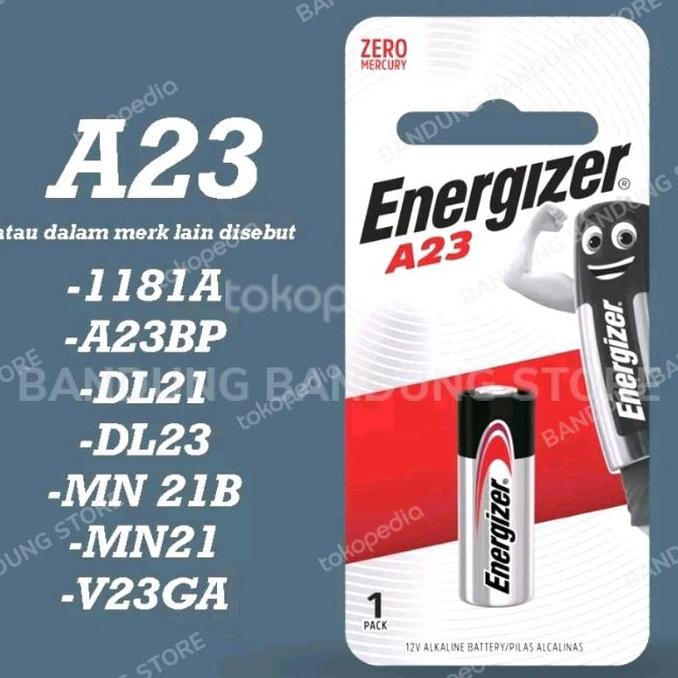 Energizer A23 23A 12V Alkaline Baterai Batre Alkaline A23 Energizer