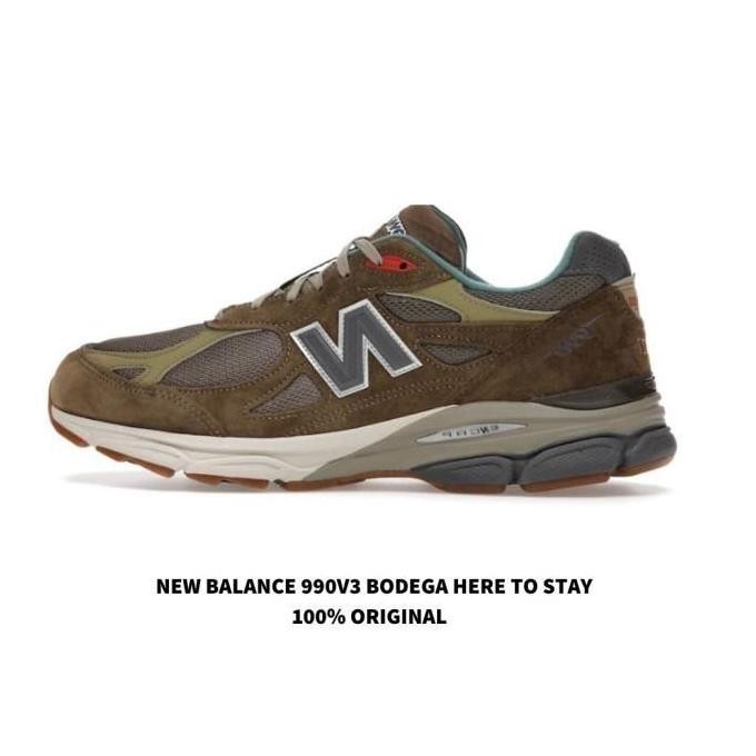 New  Sepatu New Balance 990 V3 Bodega Here To Stay Grey BNIB Original